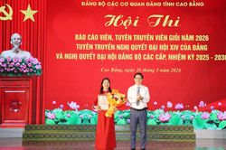 Đảng ủy Các cơ quan Đảng tỉnh tổ chức Hội thi báo cáo viên, tuyên truyền viên giỏi năm 2026