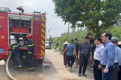 Nắng n&oacute;ng k&eacute;o d&agrave;i, x&atilde; Thuận An siết chặt ph&ograve;ng ch&aacute;y từ cơ sở