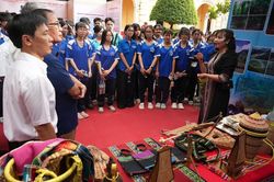 Triển lãm 'Sắc màu văn hóa Gia Lai và An Giang' thúc đẩy liên kết du lịch