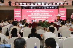 Hội thảo khoa học 'Tổ chức và hoạt động của hệ thống chính trị ở tỉnh Đắk Lắk khi vận hành chính quyền địa phương 2 cấp'