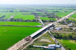 Dự án cao tốc Châu Đốc - Cần Thơ - Sóc Trăng qua Cần Thơ thiếu hơn 5 triệu m³ cát, đá