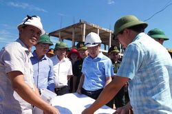Huy động tổng lực đẩy nhanh tiến độ xây dựng trường nội trú vùng biên Quảng Trị