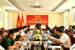 Bộ Tổng Tham mưu Quân đội nhân dân Việt Nam kiểm tra công tác chống khai thác IUU tại tỉnh Đắk Lắk