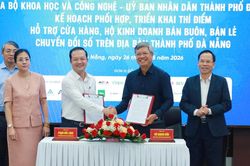 Hợp tác thúc đẩy phổ cập chuyển đổi số cho các cửa hàng, hộ kinh doanh