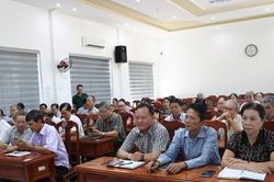 Tập huấn, bồi dưỡng kiến thức pháp luật và kỹ năng hòa giải cho hòa giải viên cơ sở phường Nghĩa Lộ