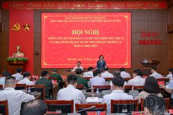 Thông qua dự thảo báo cáo kết quả kiểm tra đối với Ban Thường vụ Tỉnh ủy Điện Biên