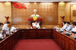 Thống nhất nhiều nội dung quan trọng chuẩn bị kỳ họp HĐND tỉnh và dự án Cao tốc Bảo Hà - Lai Châu