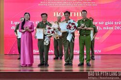 Phường Tam Thanh tổ chức Hội thi lực lượng tham gia bảo vệ an ninh, trật tự ở cơ sở giỏi năm 2026