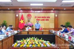 Tổ c&ocirc;ng t&aacute;c số 6 của Ban Thường vụ Tỉnh ủy l&agrave;m việc với c&aacute;c x&atilde;