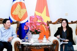 Bí thư Tỉnh ủy Dương Quốc Huy thăm và làm việc với Tổng Lãnh sự quán Việt Nam tại Côn Minh, Vân Nam (Trung Quốc)