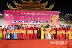 Giao lưu văn hóa, văn nghệ, dân vũ với chủ đề 'Vũ điệu khỏe đẹp, duyên dáng'