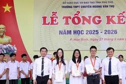 Trường THPT Chuyên Hoàng Văn Thụ tổng kết năm học 2025-2026