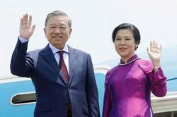 Tổng Bí thư, Chủ tịch nước Tô Lâm và Phu nhân lên đường thăm chính thức Vương quốc Thái Lan