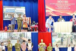 Hội thi lực lượng bảo vệ ANTT cơ sở tại Cà Mau tạo dấu ấn đậm nét