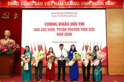 Phường Đống Đa phát huy vai trò báo cáo viên, tuyên truyền viên