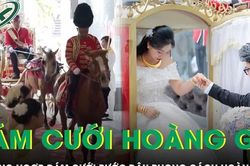 Choáng ngợp trước đám cưới rước dâu phong cách hoàng gia 'có 1 không 2'