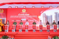 Khởi công dự án nhà ở gần 1.900 tỉ đồng cho lực lượng Công an tại Cần Thơ