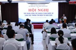 Đà Nẵng tập huấn công tác quản lý nhà nước về lĩnh vực thông tin điện tử