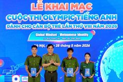 Khởi động Olympic tiếng Anh dành cho cán bộ trẻ năm 2026