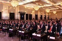 [Ảnh] Tổng Bí thư, Chủ tịch nước Tô Lâm và Thủ tướng Thái Lan Anutin Charnvirakul tham dự Diễn đàn Doanh nghiệp Việt Nam-Thái Lan