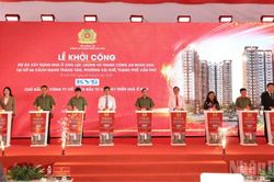 Bộ Công an khởi công dự án nhà ở dành cho lực lượng vũ trang tại Cần Thơ