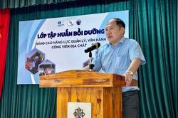Nâng cao năng lực quản lý, vận hành các công viên địa chất