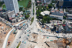 Hà Nội: Điều chỉnh nút giao thông La Thành - Nguyễn Chí Thanh để thi công tuyến Metro số 5
