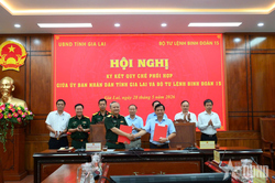 UBND tỉnh Gia Lai và Bộ tư lệnh Binh đoàn 15 ký Quy chế phối hợp hoạt động