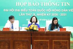 Đại hội IX Hội Nông dân Việt Nam sẽ diễn ra vào tháng 6-2026