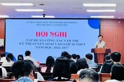 Hải Phòng tập huấn công tác coi thi tuyển sinh lớp 10