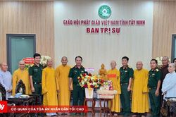Thăm, chúc mừng các cơ sở Phật giáo nhân Đại lễ Phật đản