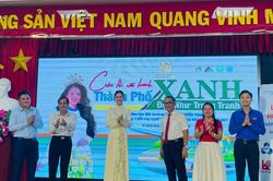 Phát động cuộc thi vẽ và triển khai dự án trồng 1.000 cây xanh
