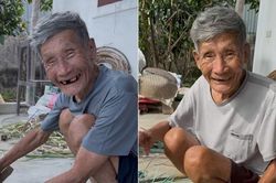 Cụ ông U100 ở Nghệ An ngày ăn 5 bữa, tự đạp xe đi chợ, đan lát khéo tay