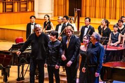 PGS là con trai nhạc sĩ Huy Du thăng hoa trong tiết mục dành cho 4 piano