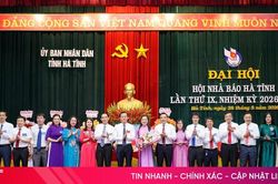 Bà Trần Thị Phương Hoa giữ chức Chủ tịch Hội Nhà báo tỉnh Hà Tĩnh