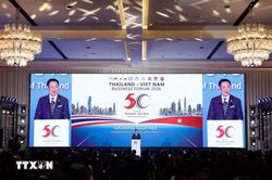 Tổng Bí thư, Chủ tịch nước Tô Lâm và Thủ tướng Thái Lan dự Diễn đàn Doanh nghiệp Việt Nam-Thái Lan