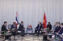 Tổng Bí thư, Chủ tịch nước Tô Lâm tiếp lãnh đạo một số tập đoàn tại Thái Lan