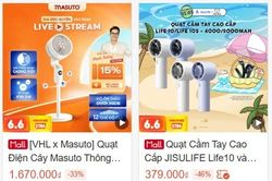 Nắng nóng kỷ lục, người Việt chi tiền tỷ mua quạt qua mạng