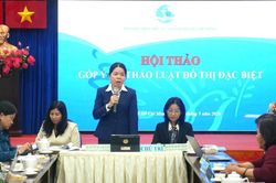 Phụ nữ TPHCM 'gửi tâm huyết' vào dự thảo Luật Đô thị đặc biệt