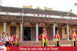 Di sản văn hóa 'Múa đèn chạy chữ và hát chèo chải cổ' ở xã Thiệu Quang