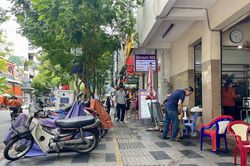 TP. Hồ Chí Minh thí điểm phần mềm quản lý sử dụng tạm lòng đường, vỉa hè