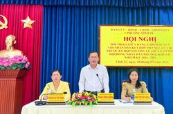 Hội nghị đối thoại giữa Đảng, chính quyền với Nhân dân phường Vĩnh Tế