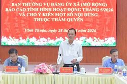 Xã Vĩnh Thuận cập nhật dữ liệu đảng viên 4.0 đạt 100%