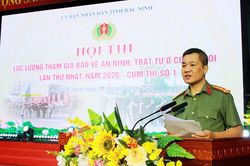 Hội thi an ninh, trật tự cơ sở giỏi: Phường Bắc Giang và Việt Yên cùng giành giải A