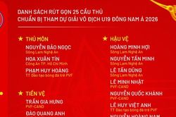 U19 Việt Nam lên đường sang Indonesia: Thách thức lớn khi vắng bộ đôi trụ cột