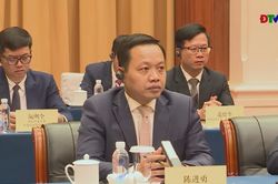 Bí thư Tỉnh ủy Trần Tiến Dũng gặp mặt Bí thư Tỉnh ủy Vân Nam, Trung Quốc