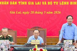 UBND tỉnh Gia Lai và Bộ Tư lệnh Binh đoàn 15 ký kết quy chế phối hợp
