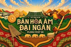 Lễ hội Âm nhạc - Nghệ thuật 'Bản hòa âm đại ngàn' sẽ diễn ra ngày 26 và 27-6
