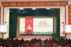Khối 3 cơ quan thuộc Quân đoàn 34 tọa đàm về chuyển đổi số