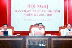 Hội nghị chuyên đề Ban Chấp hành Đảng bộ tỉnh Khánh Hòa nhiệm kỳ 2025 - 2030